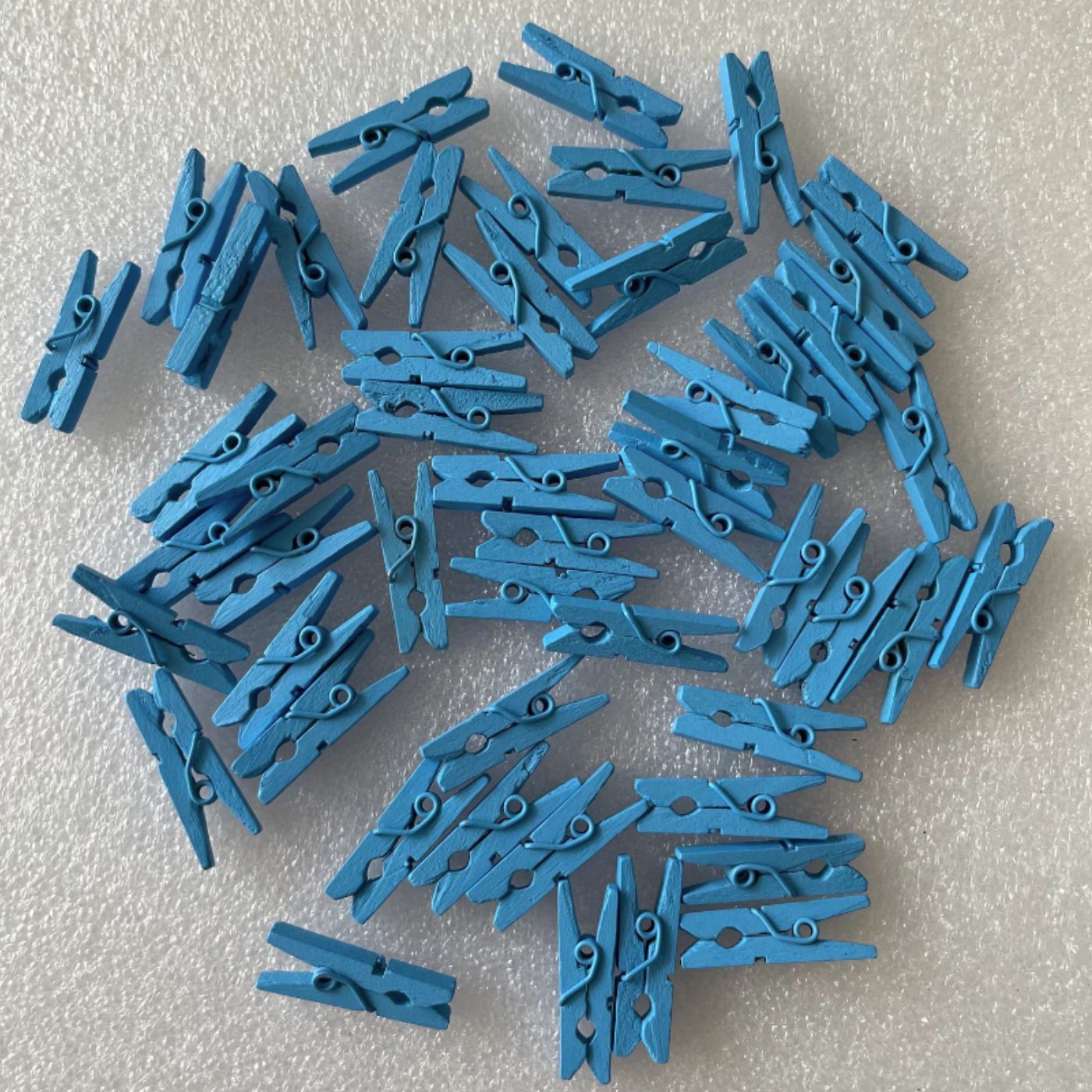 Klemmur - Bláar - 24 stk