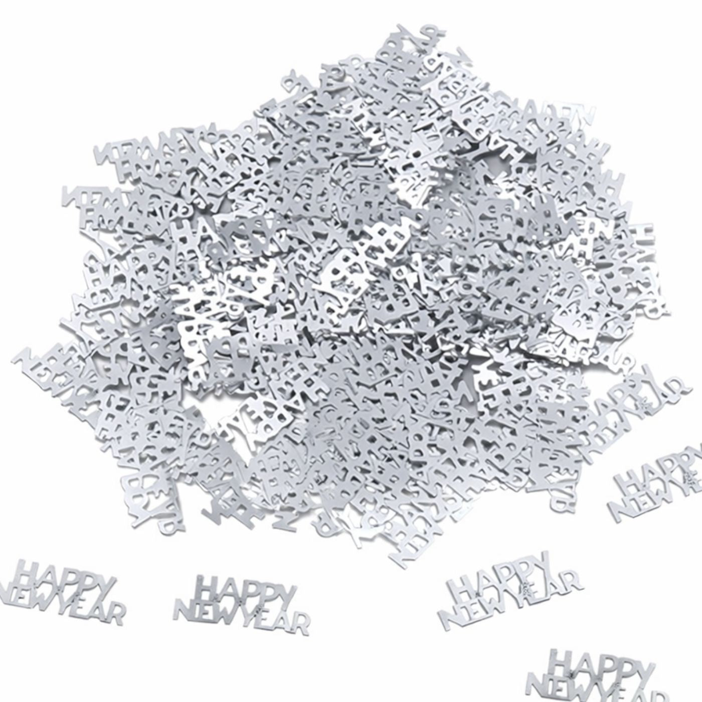 Confetti - Happy New Year - Silfur