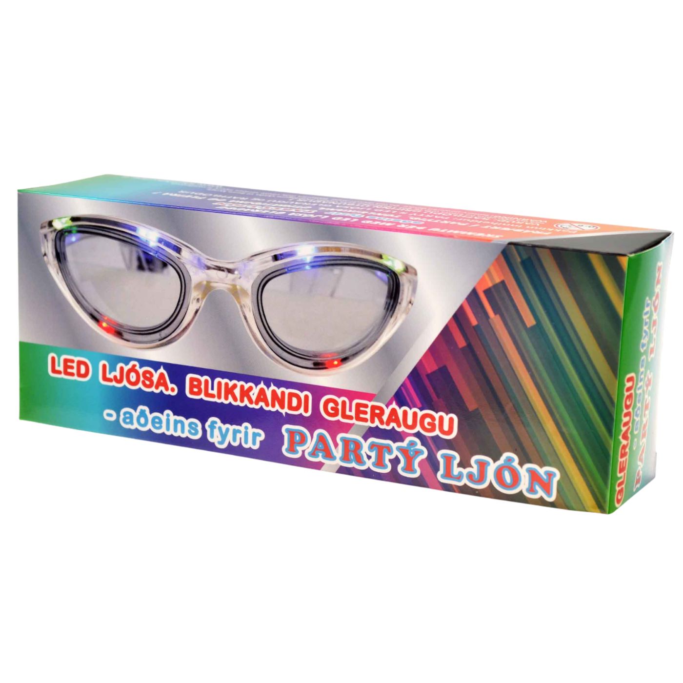 Glow Sticks - LED Gleraugu - 1 stk