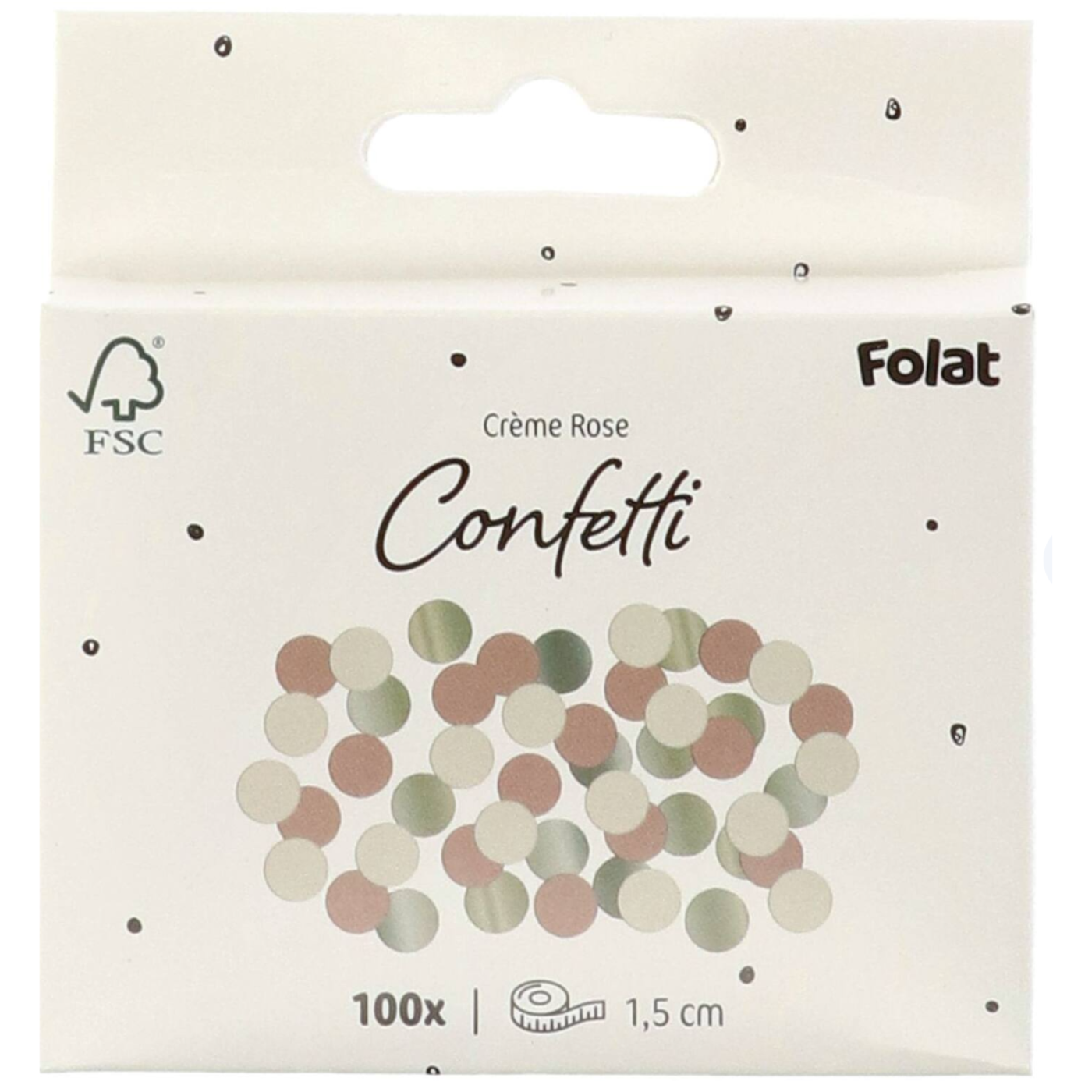 Confetti - Créme Rose