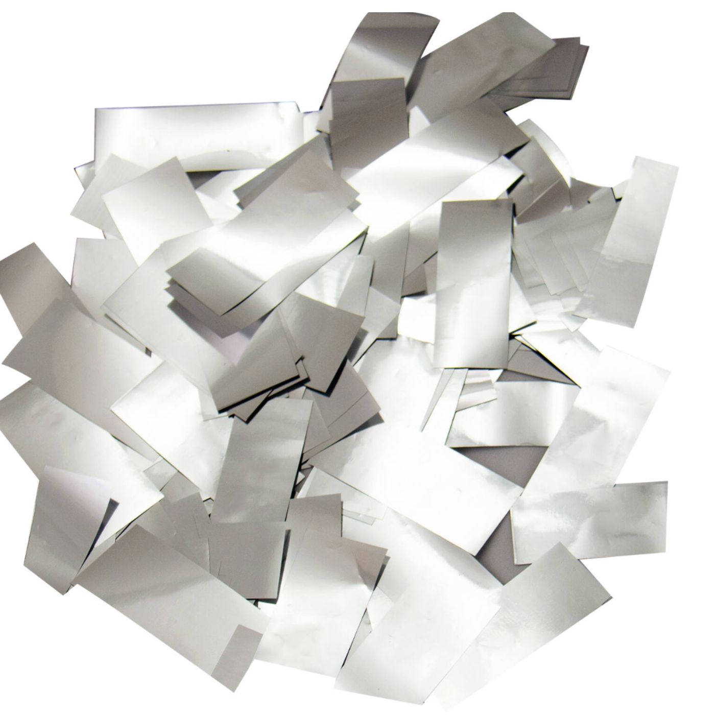 Confetti sprengja - Silfur - 57 cm