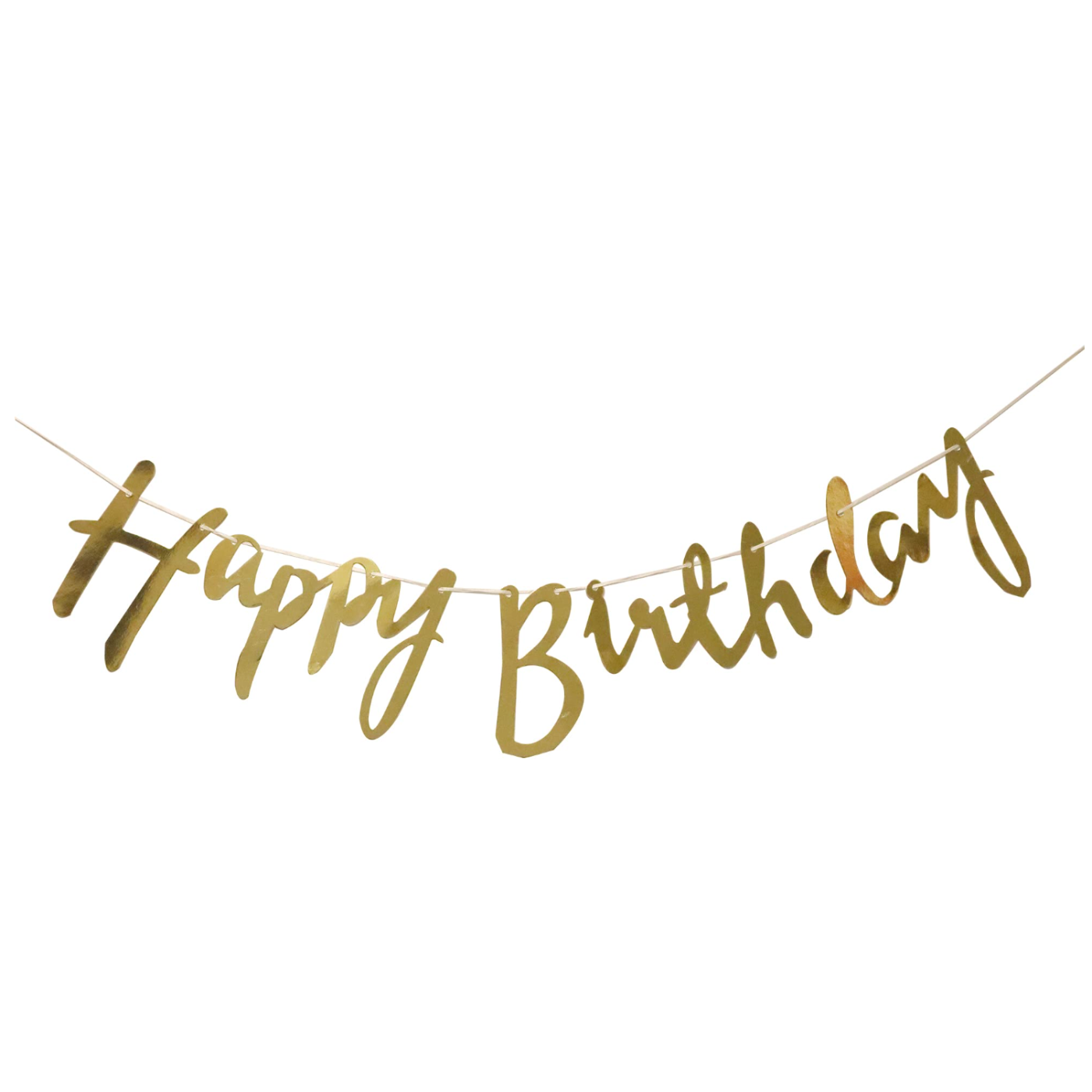 Skrautlengja - Happy Birthday - Gull