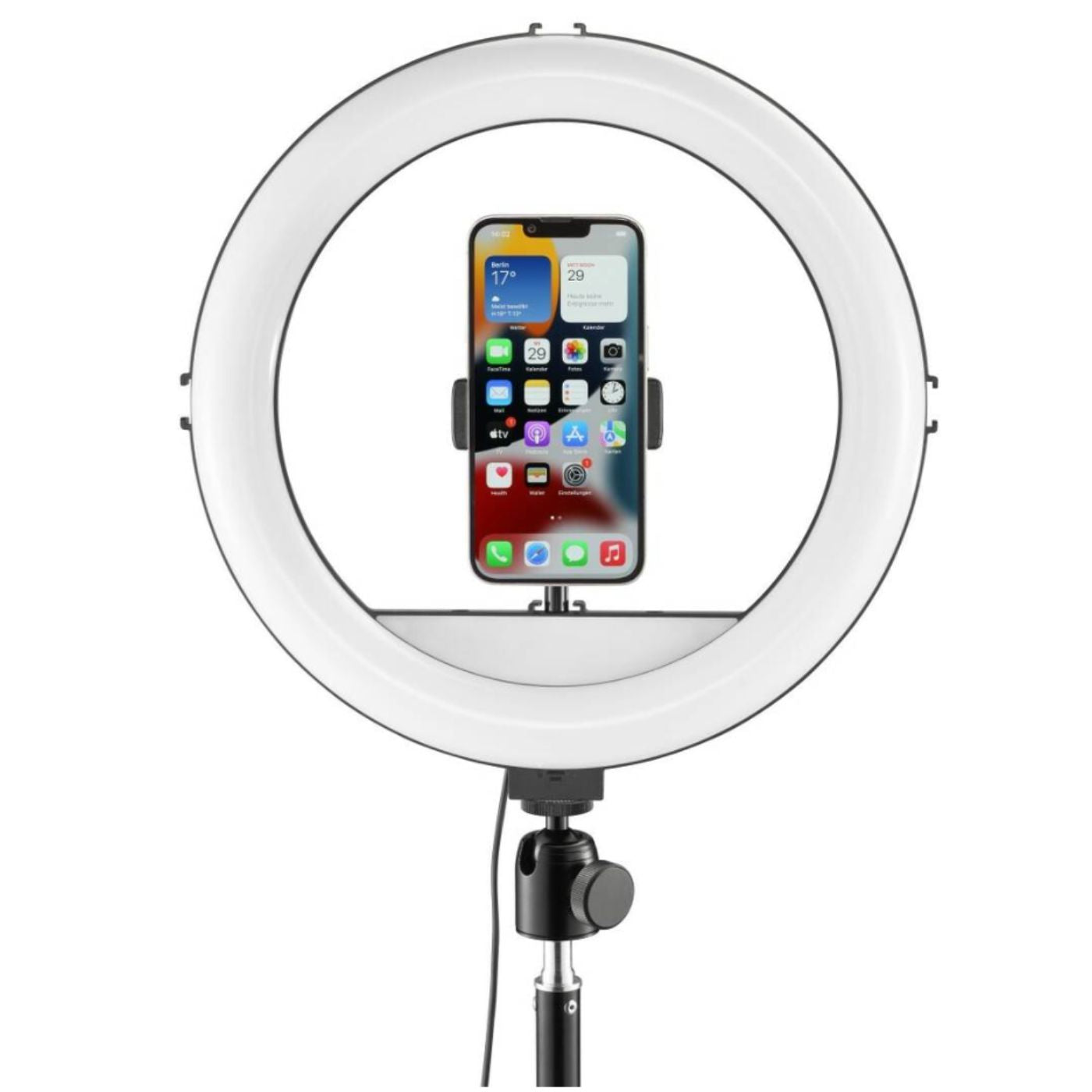 LEIGA - Selfie standur - LED hringljós