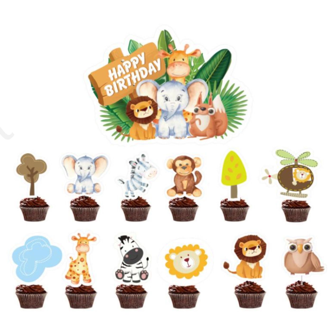 Kökuskraut - Dýr - 24 stk