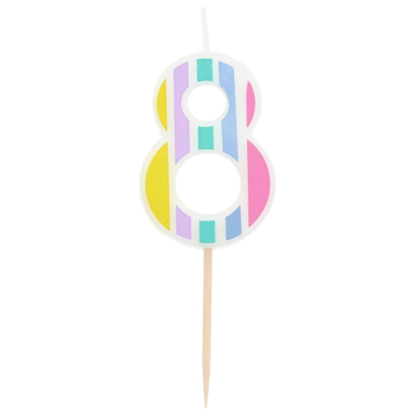Kerti - Pastel tölustafur - 8