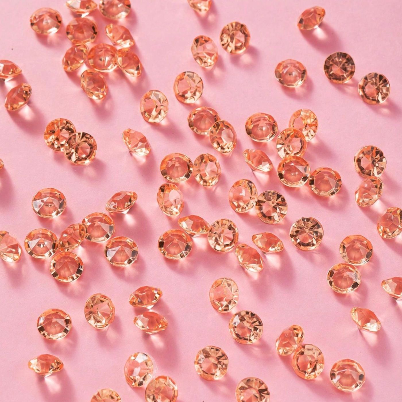 Borðskraut - Rose Gold demantar