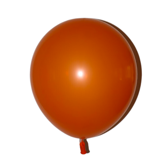 Latex blaðra - Appelsínugul - 30 cm