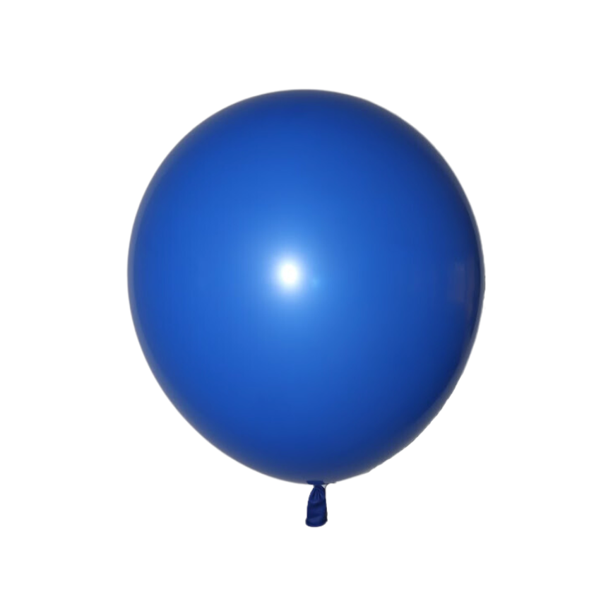 Latex blaðra - Blá - 30 cm