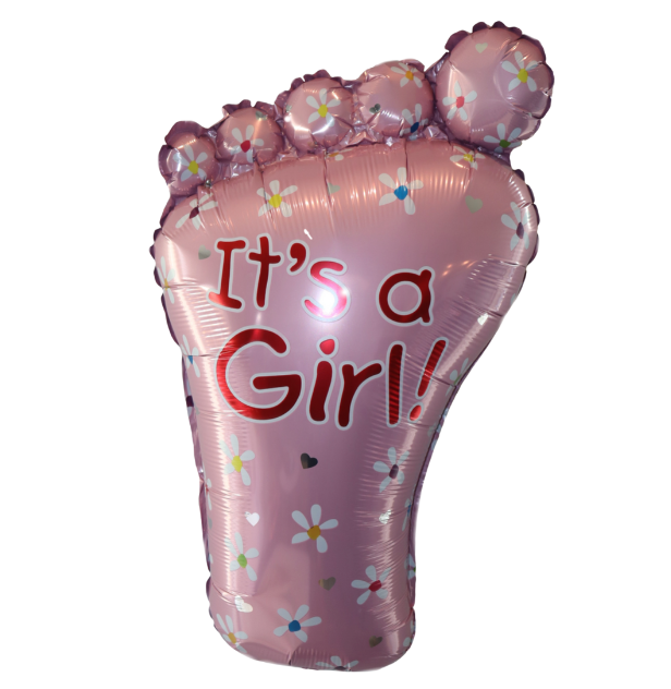 Álblaðra - It's a girl - Bleik - 82cm