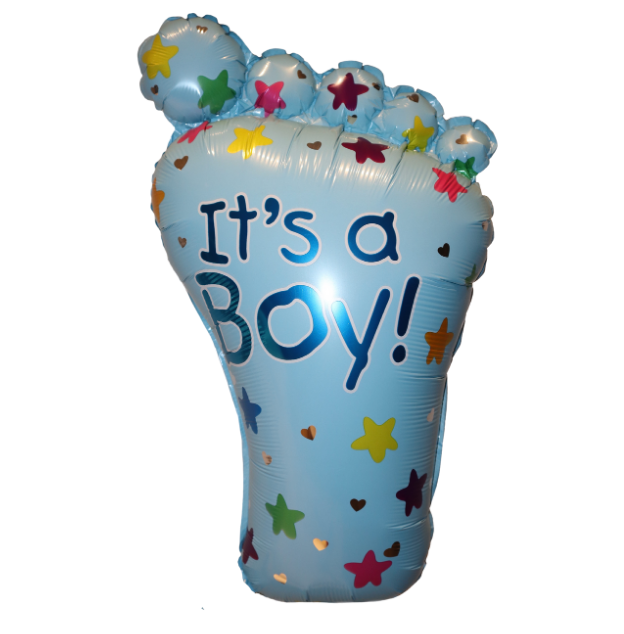 Álblaðra - It's a boy - Blá - 82cm