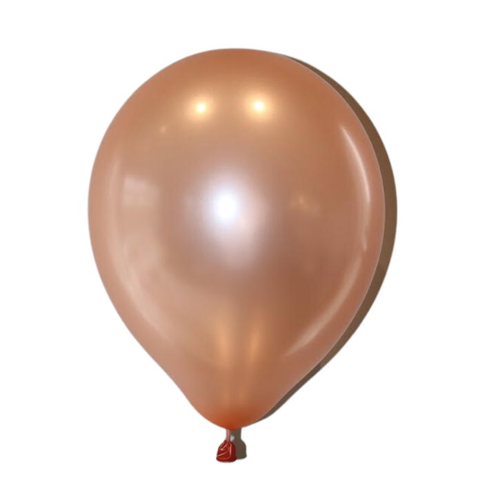 Latex blaðra - Perlu rose gold - 30 cm