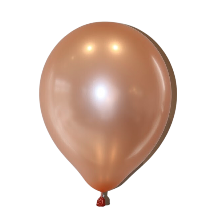 Latex blaðra - Perlu rose gold - 30-45cm