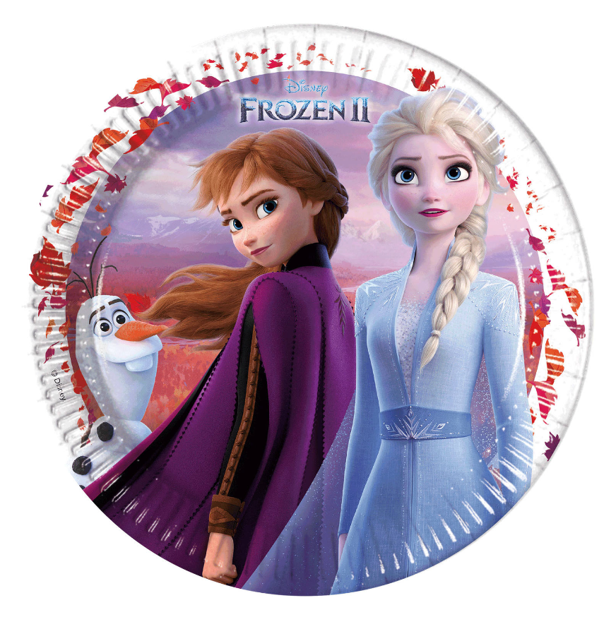 Pappadiskar - Frozen - 8 stk