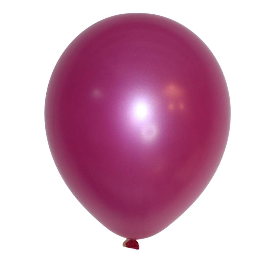 Latex blaðra - Perlu dökk bleik - 30 cm