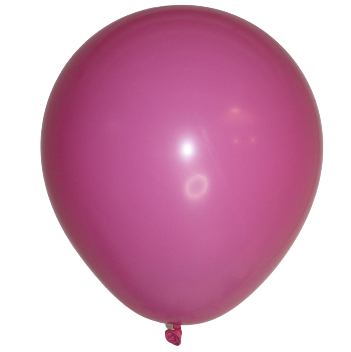 Latex blaðra - Dökkbleik - 45 cm