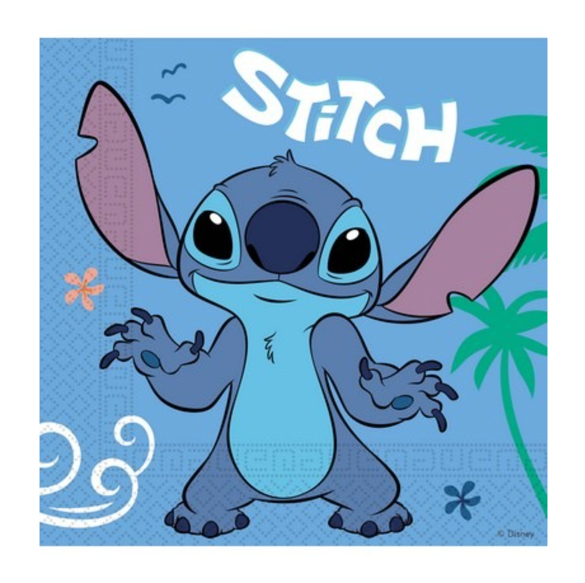 Servíettur - Stitch - 20 stk