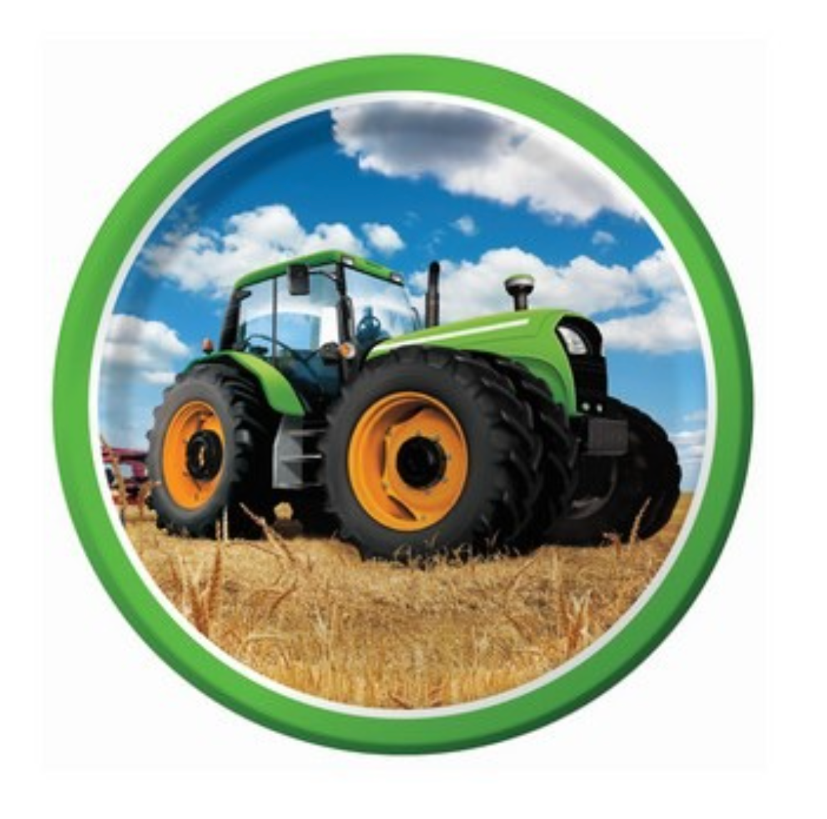 Pappadiskar - Traktor - 8 stk