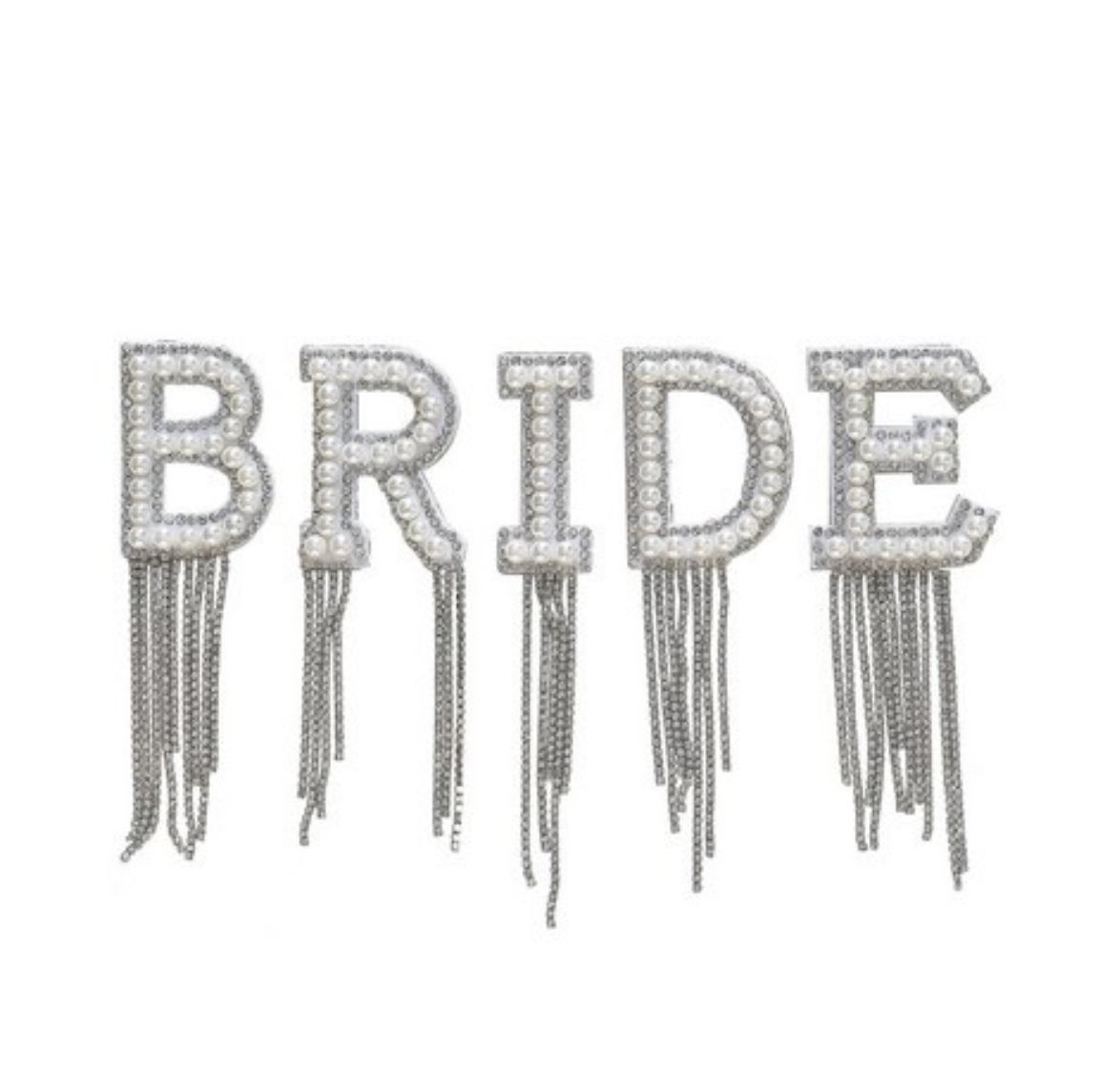 Nælur - Bride m. perlum og kögri