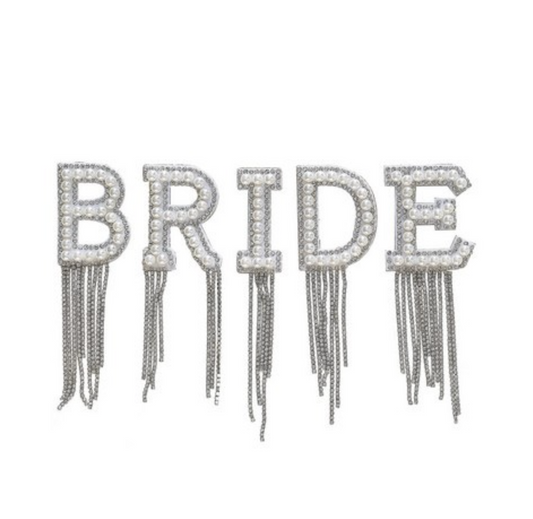 Nælur - Bride m. perlum og kögri