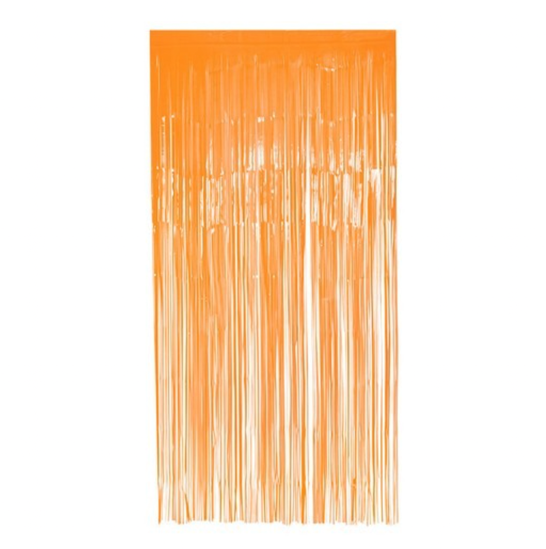 Partý bakgrunnur - Appelsínugulur - 1x2 m