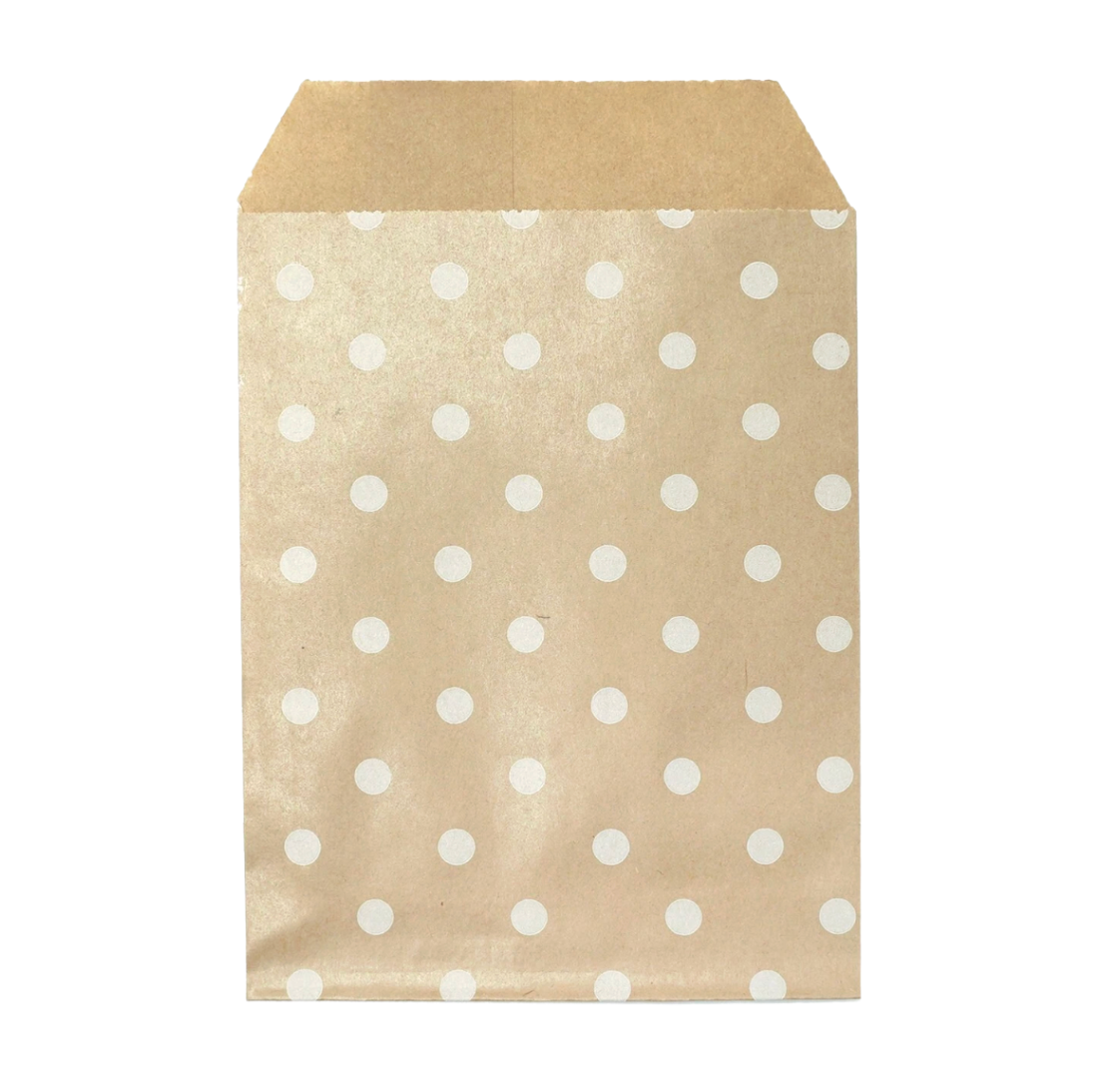 Nammipokar - Brúnn m. hvítum doppum - 25 stk