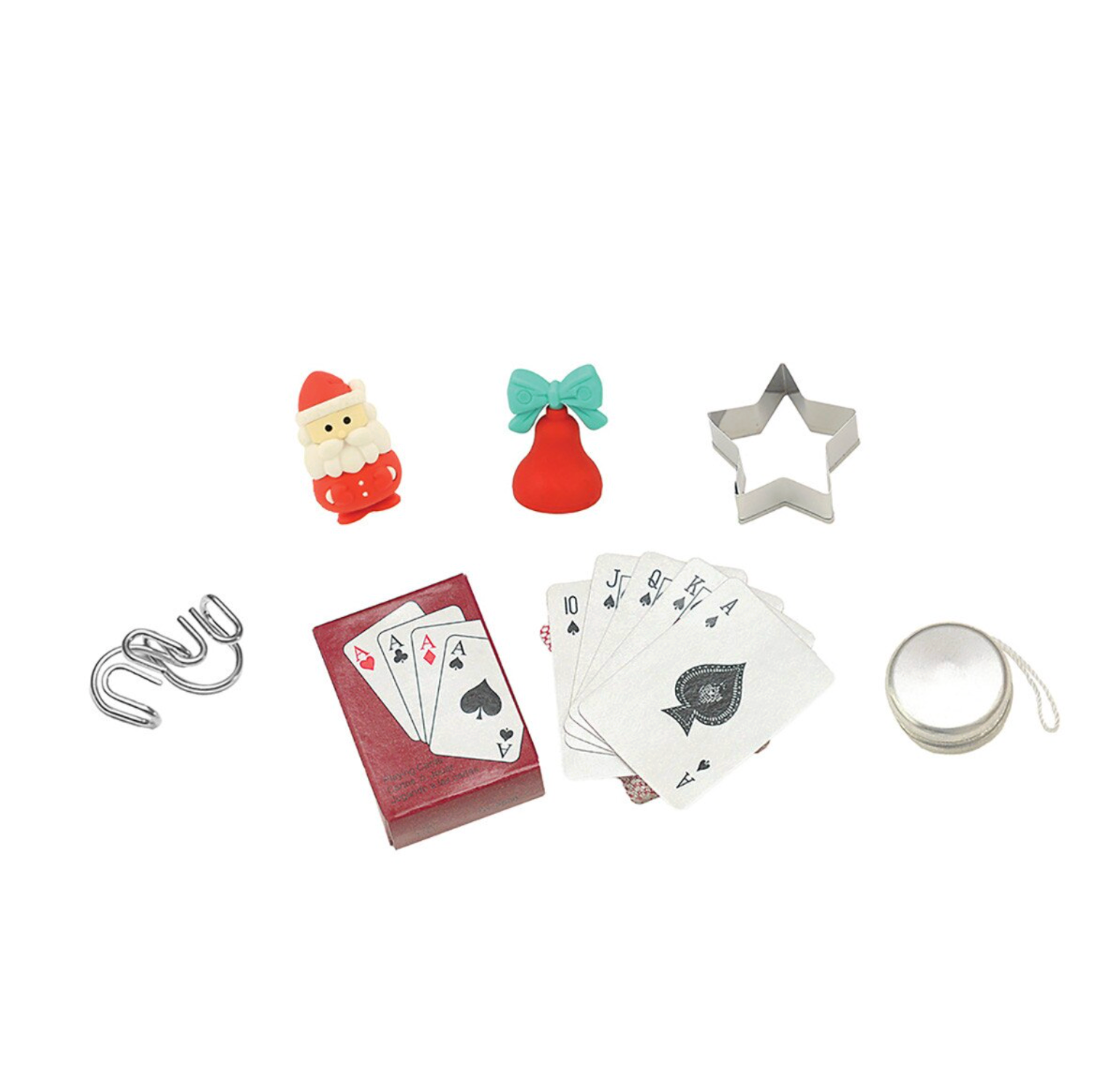 Knöll - Rauð og græn - 6 stk