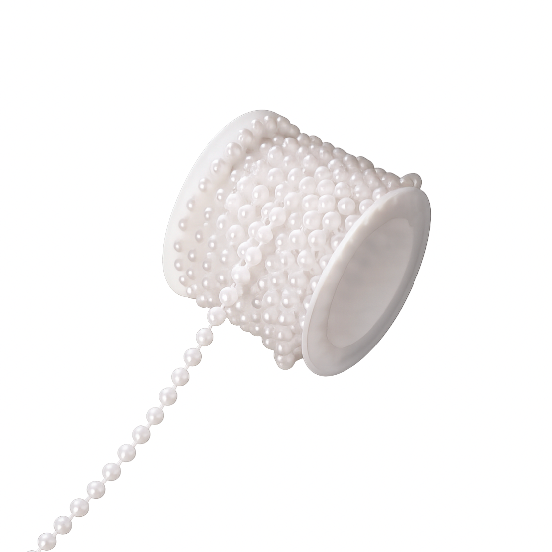 Perlulengja - Hvít - 5 metrar