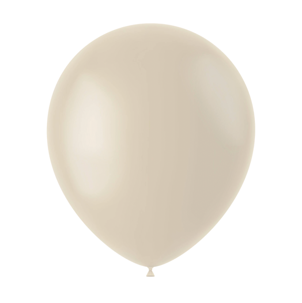 Latex blaðra - Creamy latte - 30 cm