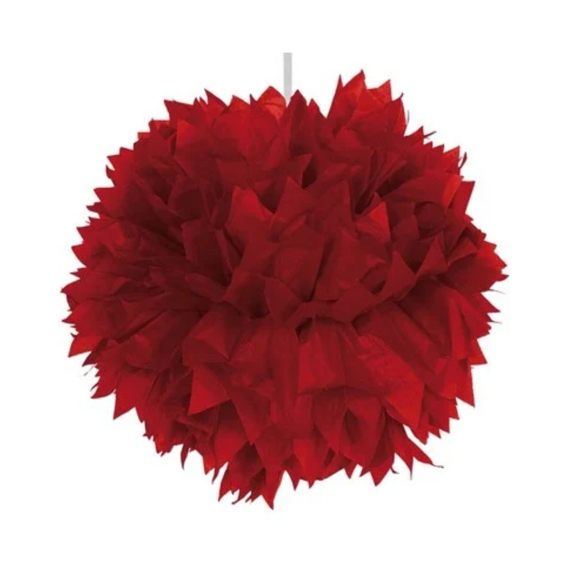Pom pom - Rautt - 30cm