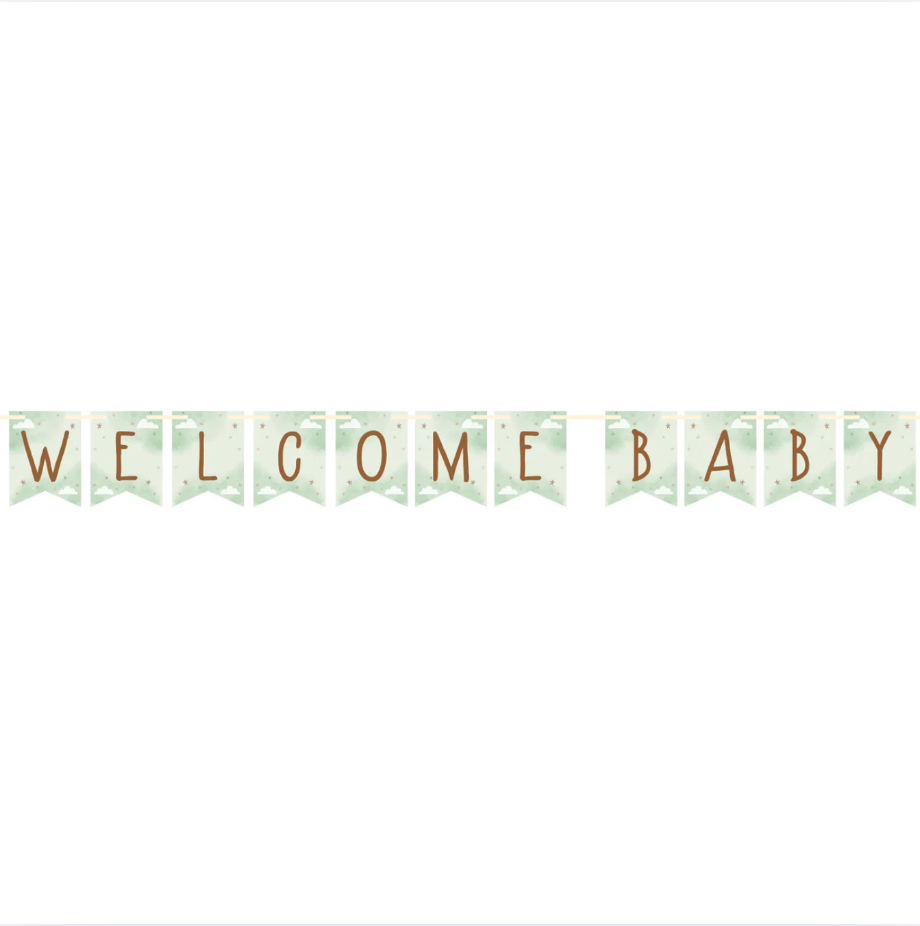 Fánalengja - Welcome Baby - 2,5 m
