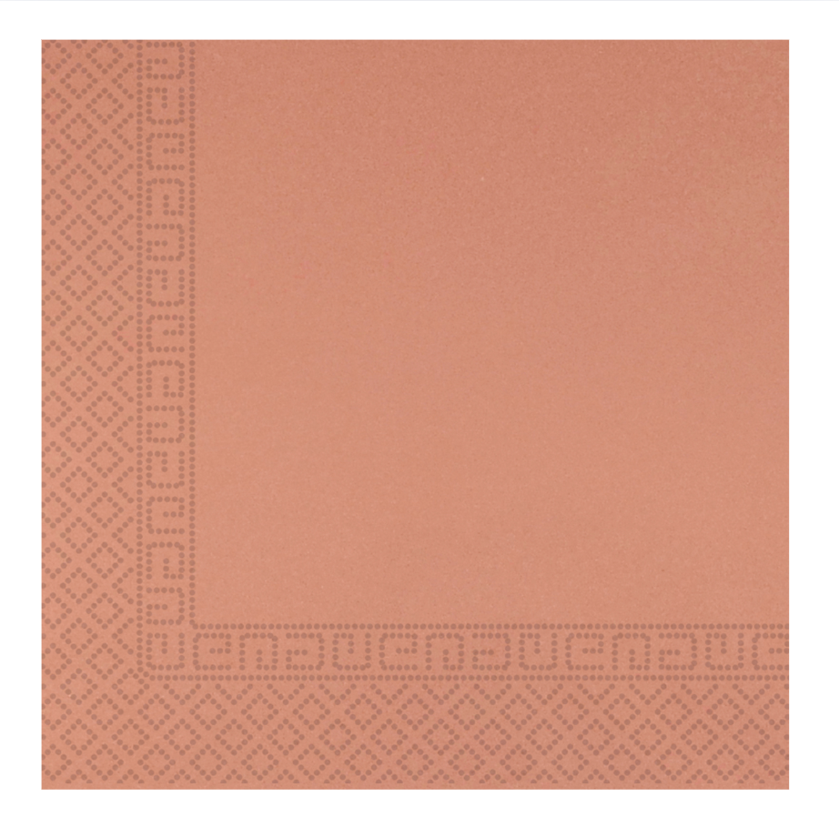 Servíettur - Rose Gold - 20 stk