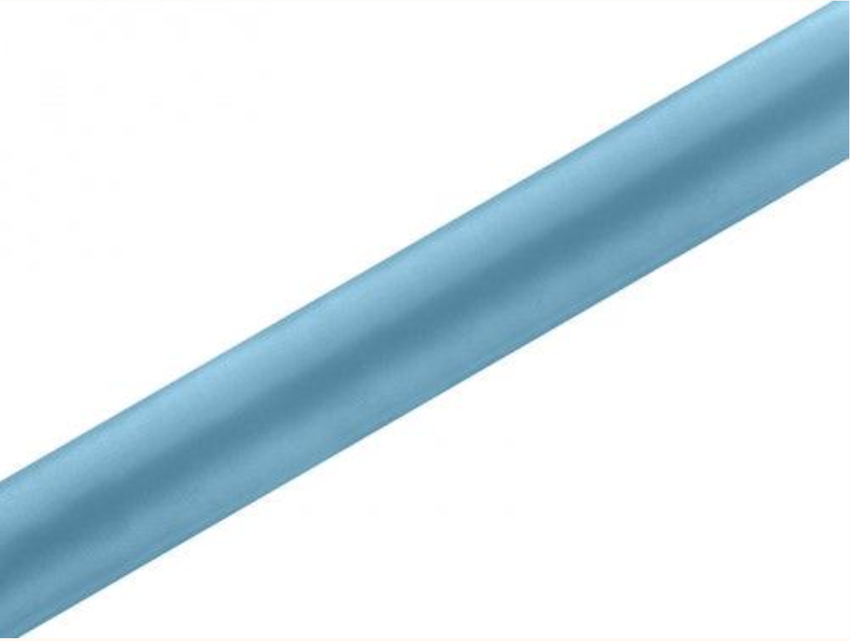 Borðrenningur - Satin - Sægrænn - 36 cm x 9 m