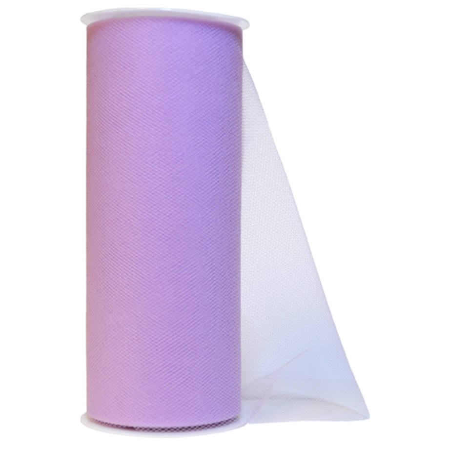 Tulle/Tjull - Fjólublátt - 22.8 metrar