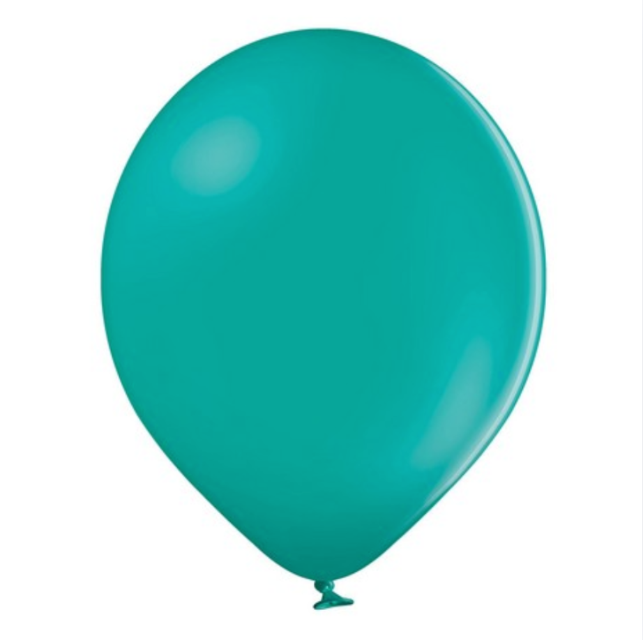 Latex blaðra - Sægræn - 30 cm