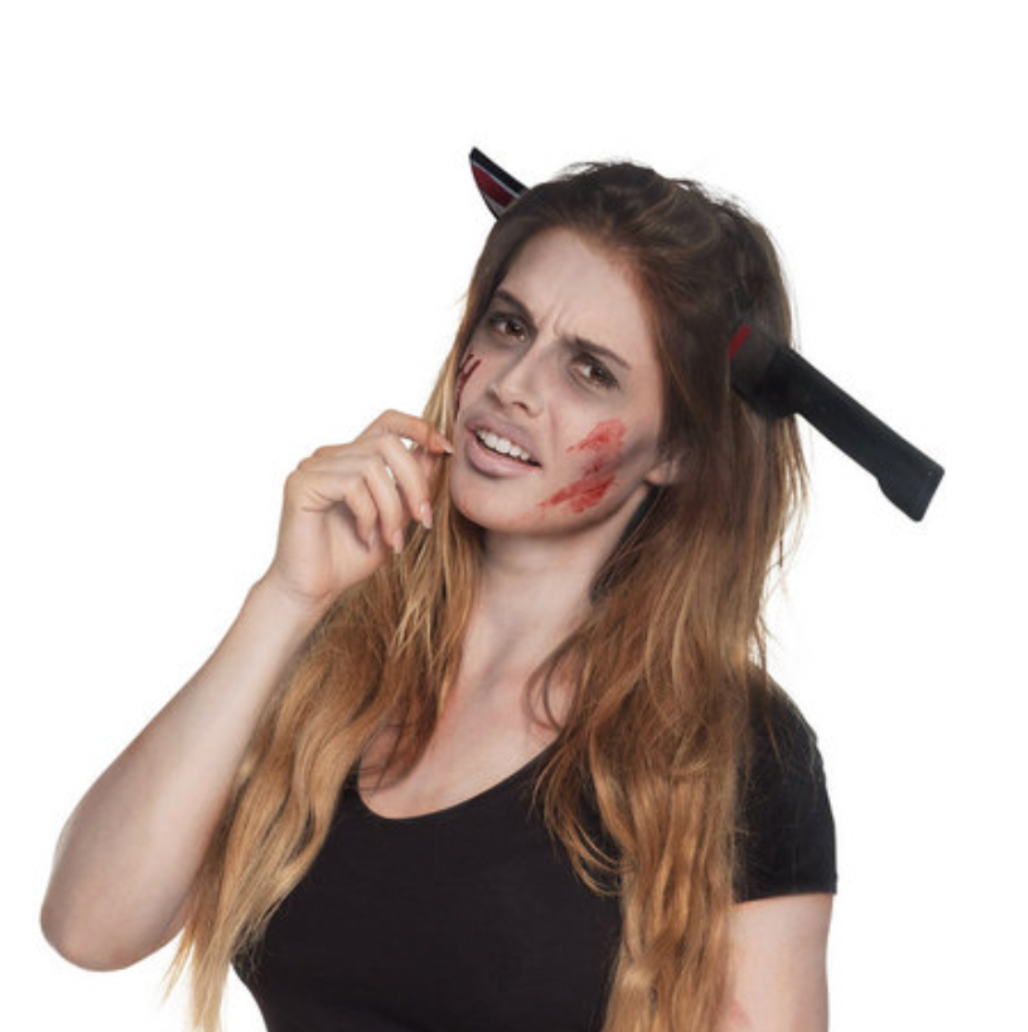 Halloween hárspöng - Gervihnífur