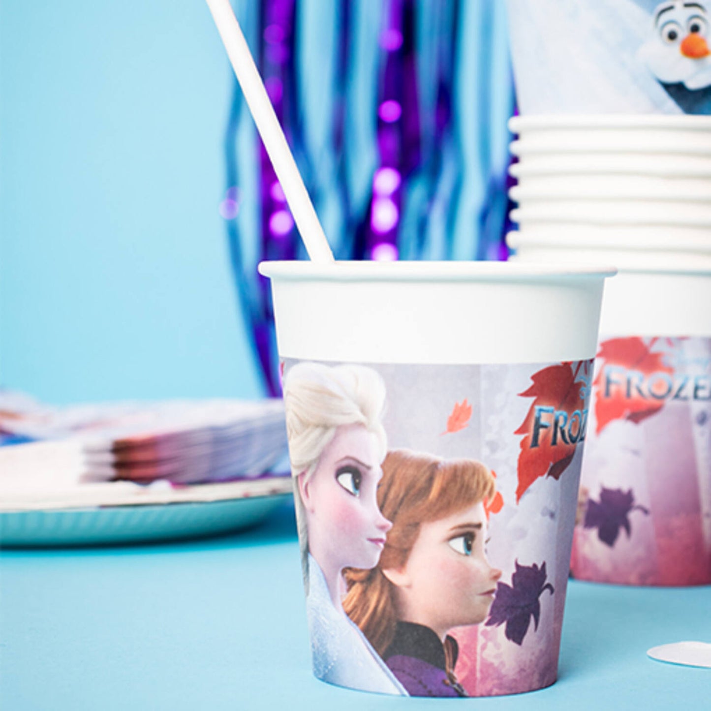 Pappaglös - Frozen - 8 stk