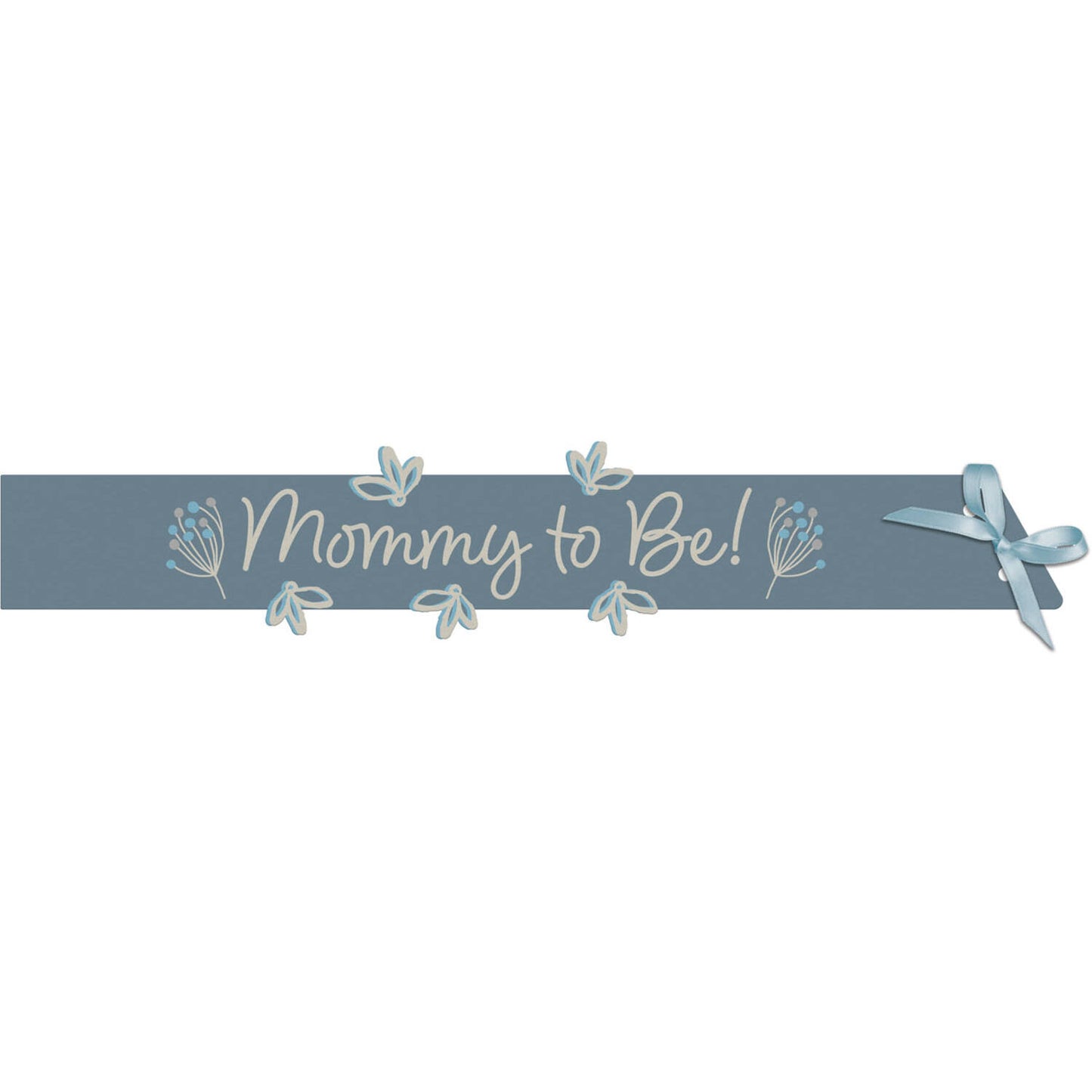 Axlarborði - Mom to be - Blár
