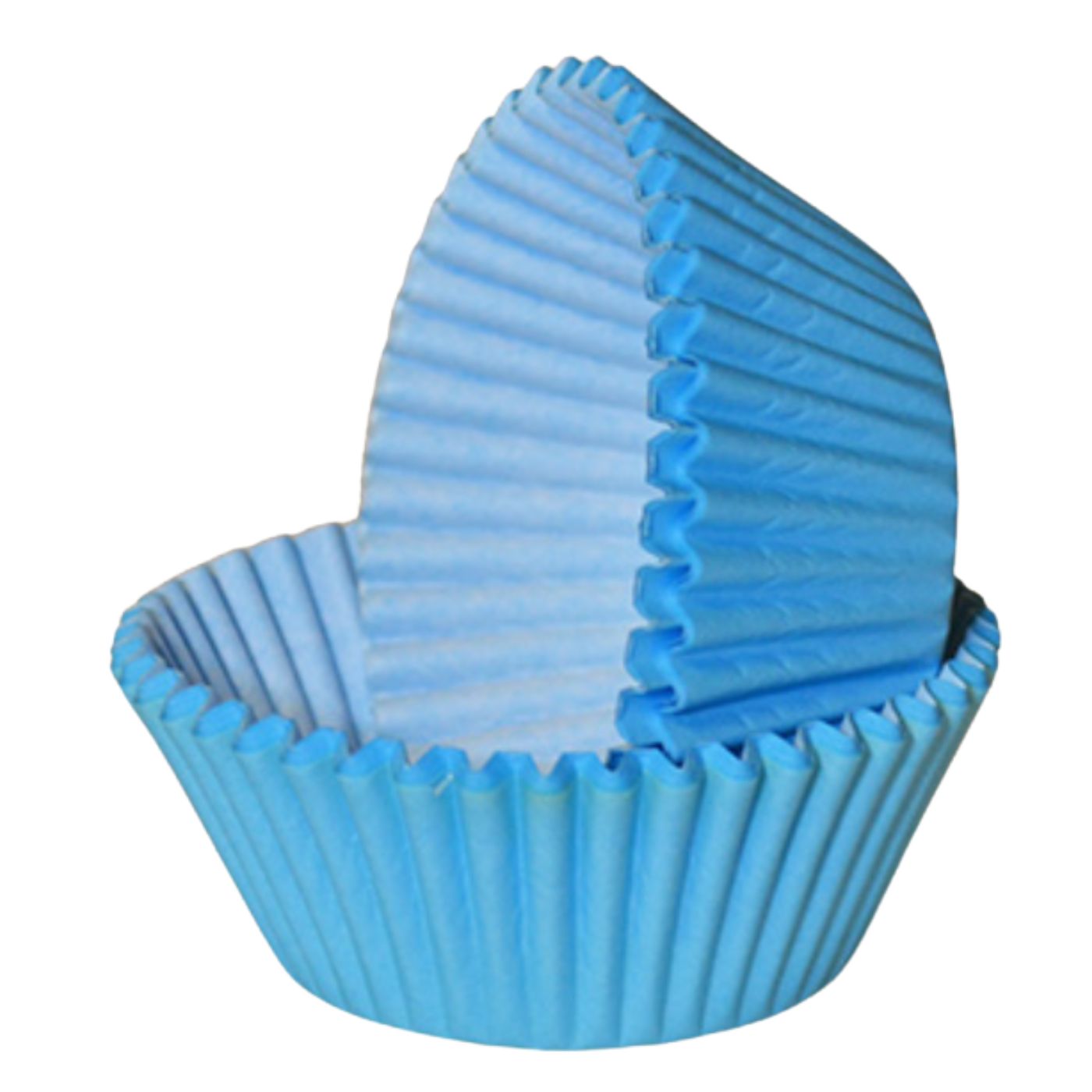 Bollakökuform - Ljósblátt - 36 stk