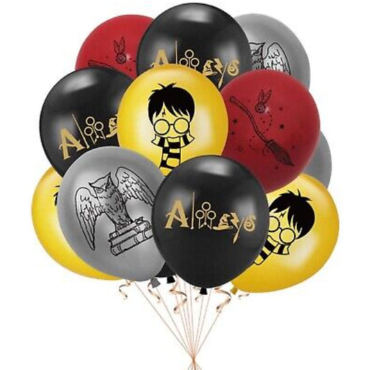 Latex blöðrur - Harry Potter - 10 stk