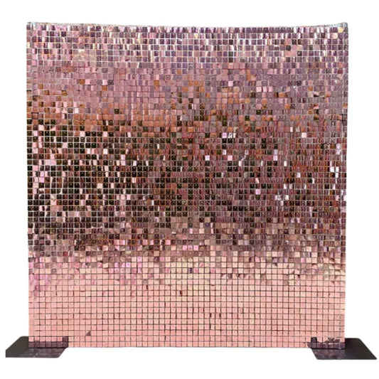 LEIGA - Shimmer veggur - Rose gold