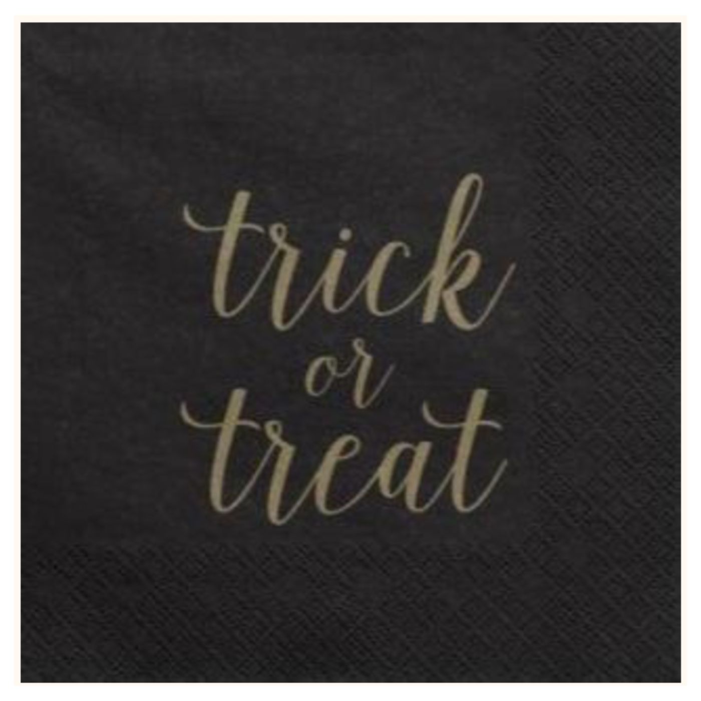 Servíettur - Trick or treat - 33x33 - 20 stk