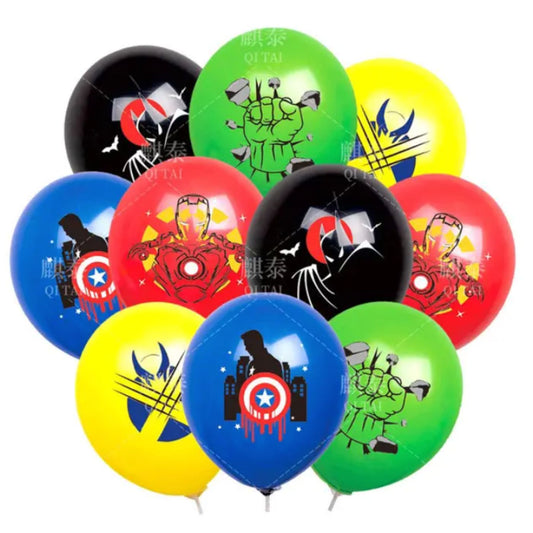 Latex blöðrur - Avengers - 10 stk