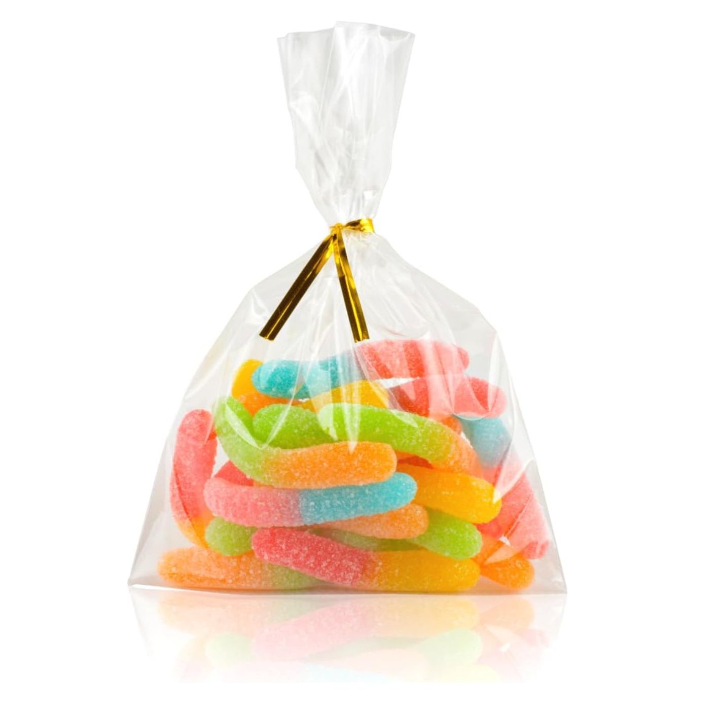 Nammipokar - Glærir - 100 stk