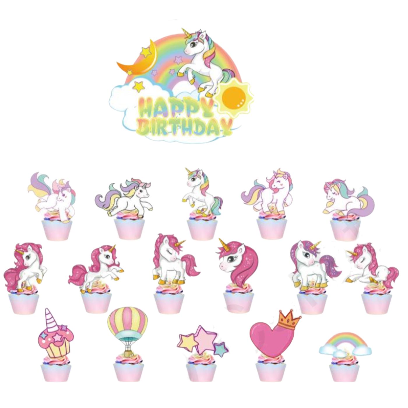 Kökuskraut - Einhyrningar - 17 stk