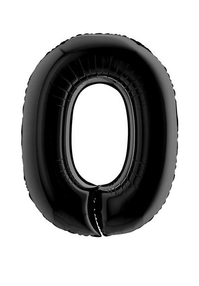 Álblaðra - Svartur tölustafur - 0