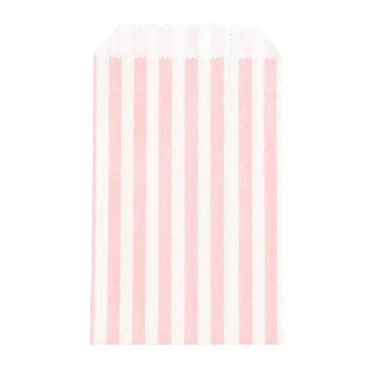 Nammipokar - Bleikir röndóttir - 20 stk