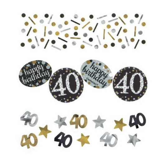 Confetti - 40 ára - 34 g