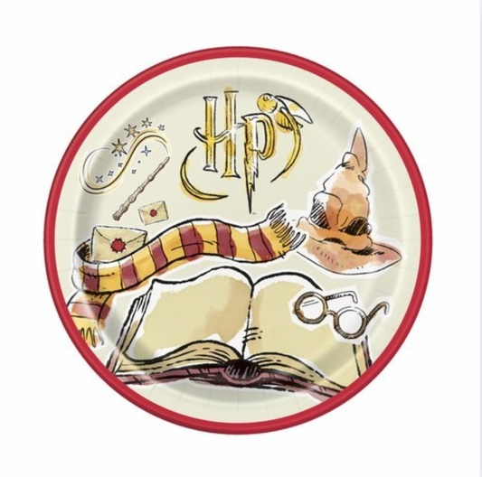 Pappadiskar - Harry Potter - 8 stk