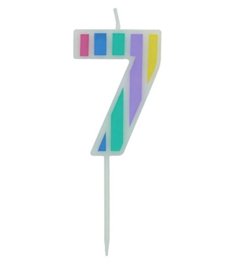 Kerti - Pastel tölustafur - 7