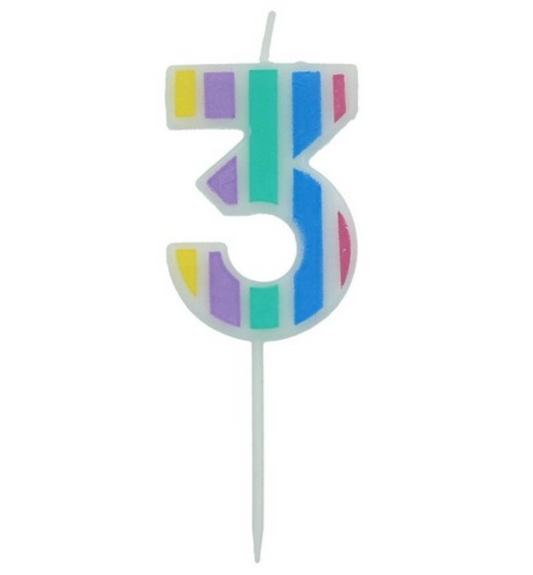 Kerti - Pastel tölustafur - 3